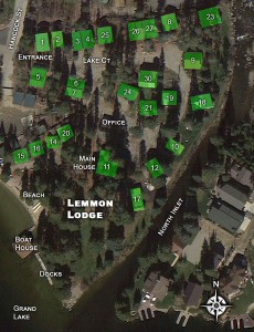 Lemmon Lodge Map